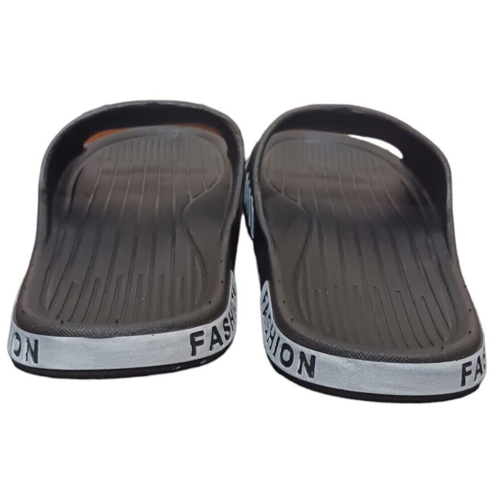 Non Slip-SPORT(Shower/Bedroom/Outdoor)-(Slippers)-(Black)-(Size 10.5)-(New)-$25 - Picture 5 of 6